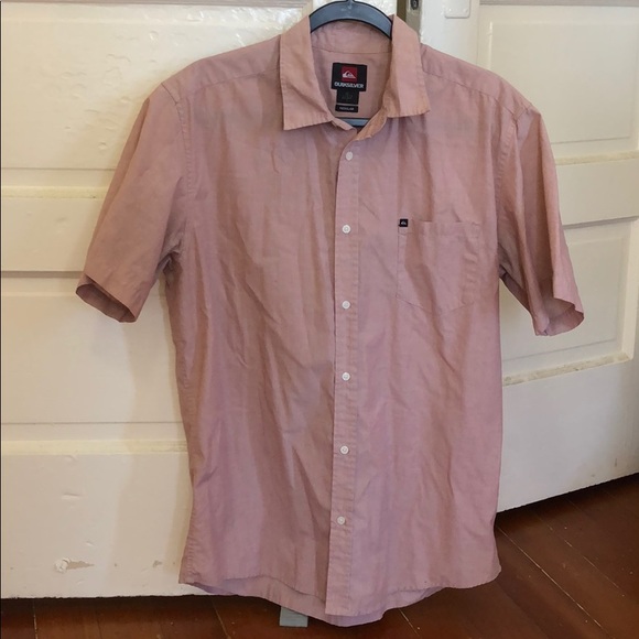 Lightly work pink Quicksilver button down